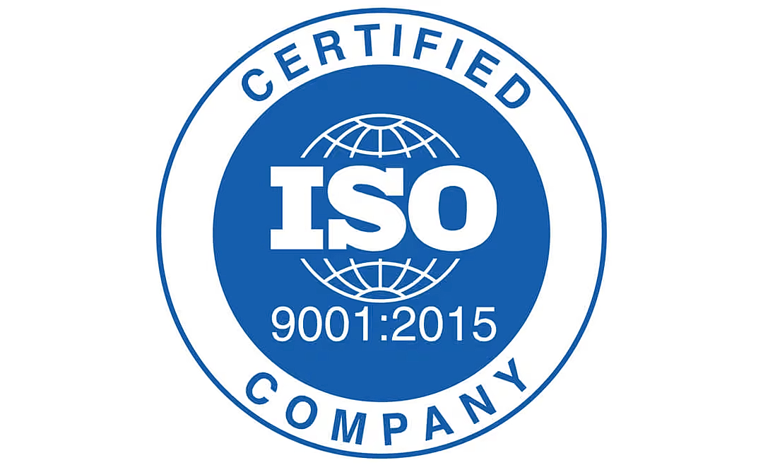 ISO 9001:2015 Certified
